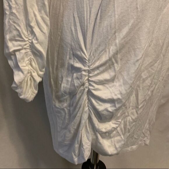 Vanilla Sky White Long Sleeve Tunic/Dress Sz L - Picture 3 of 8